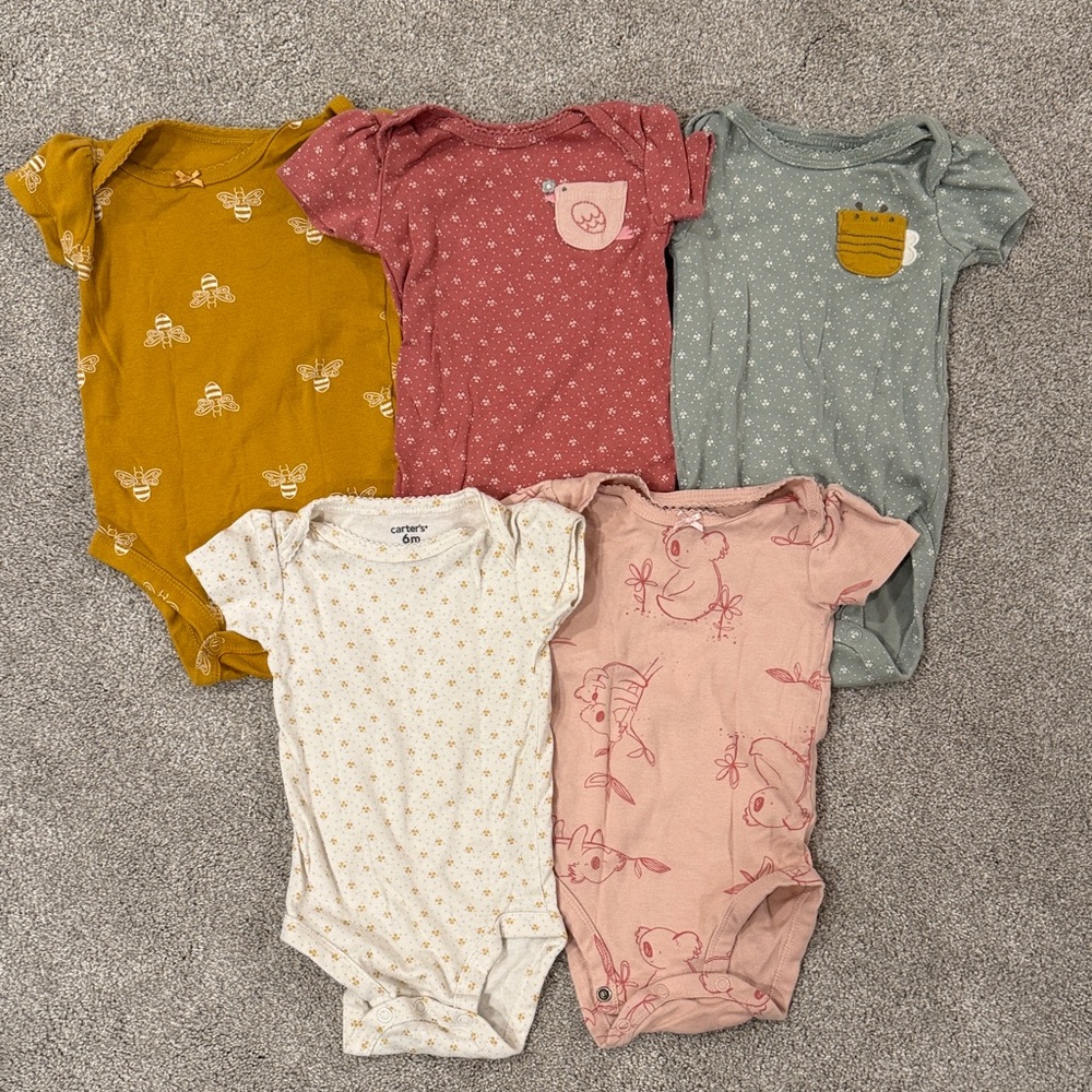 Carter’s Colorful Onesie Set